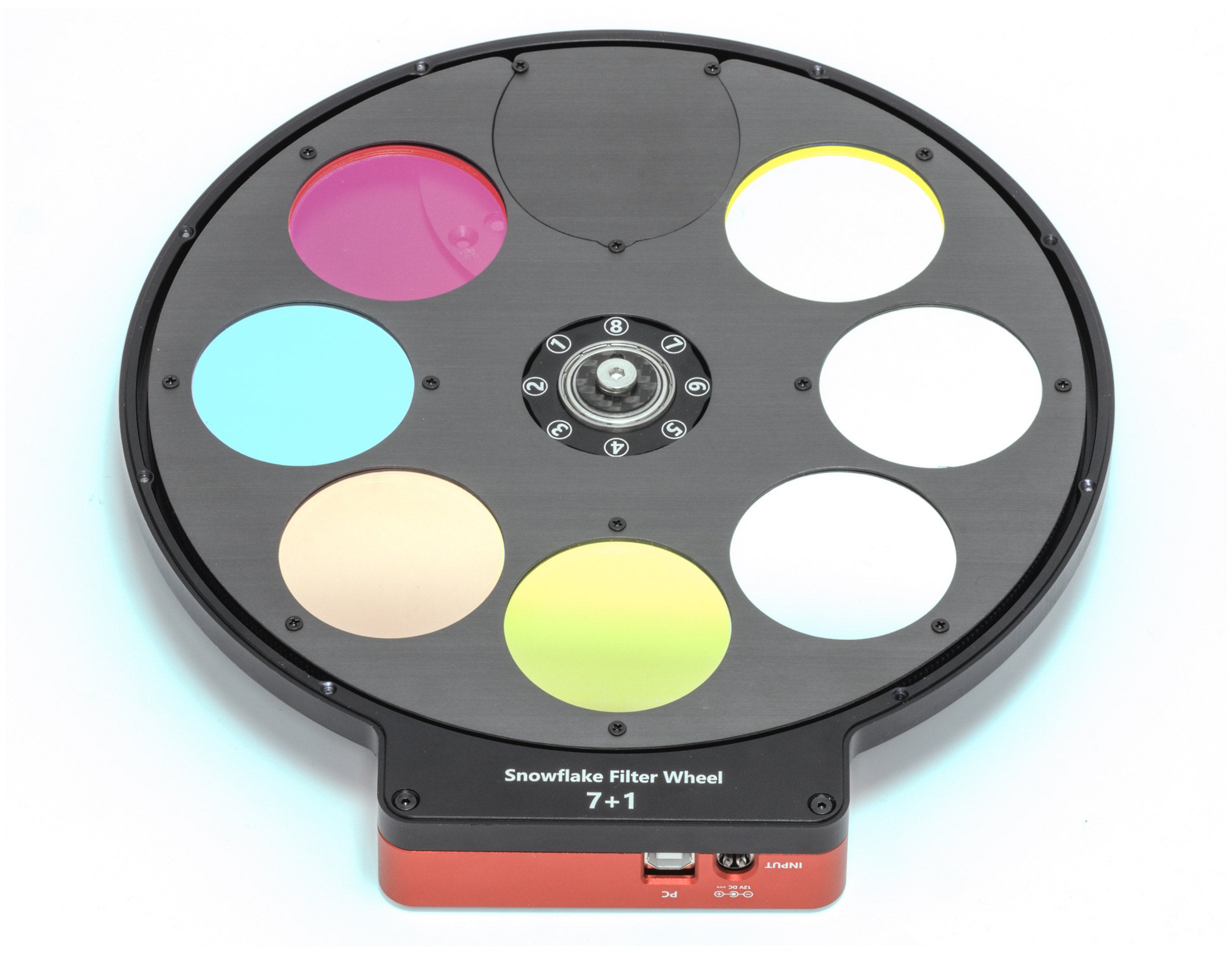 Snowflake Filter Camera Wanderer Snowflake 8-Slot Filter Wheel – Ultra Low-Profile