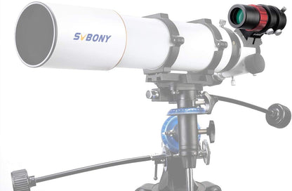 Svbony SV165 Finder Scope for Telescope 30mm Mini Guide Scope F4 120mm with built in Helical Focuser