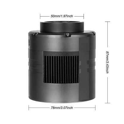 SV605CC is a 1-inch color deep space camera with 3.76um pixel size, better resolution and 80%+quantum efficiency