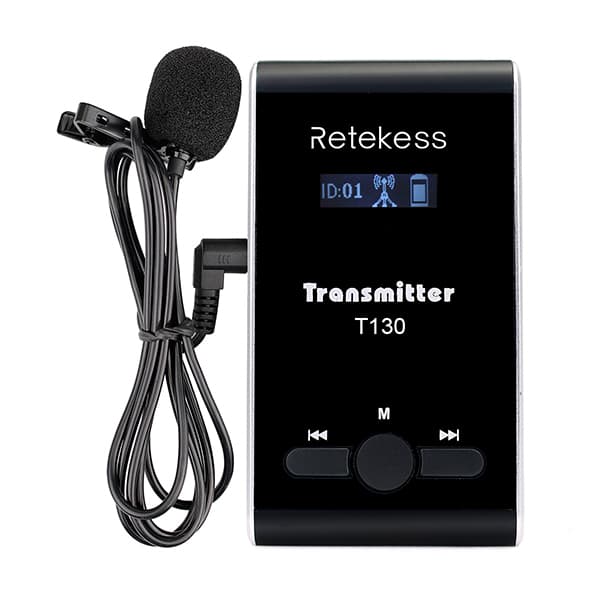 Retekess T130 Tour Guide System Equipment For Group Translation