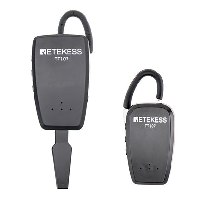 Retekess TT107 Wireless Transmission System 2.4G Ear-hook Tour Guide System